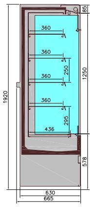 Chambre Froide Noire 1.9 - Solution Fraîcheur Pratique. - FRANCE CHR