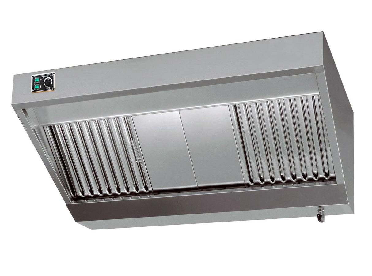 Hotte murale CombiSteel 1100: Élégance et performance pour votre cuisine. - FRANCE CHR