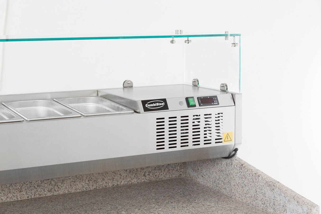 Puits Réfrigéré 1/4 GN x 7 - L'Inox Frais - FRANCE CHR