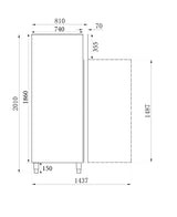 Réfrigérateur en acier inox 600 LTR - CombiSteel Standard Line. - FRANCE CHR