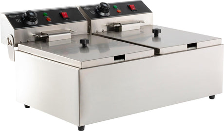 Friteuse professionnelle 2x6L - FRANCE CHR