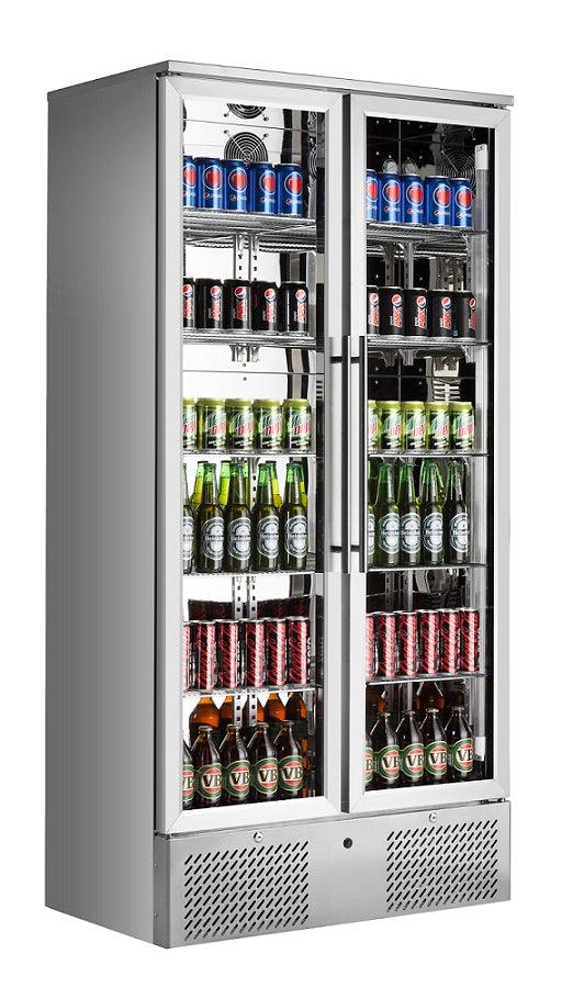 Réfrigérateur de Bar Inox Élégant 458L - FRANCE CHR