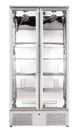 Réfrigérateur de Bar Inox Élégant 458L - FRANCE CHR