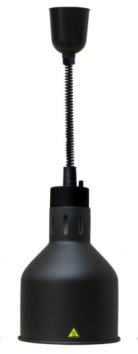 Lampe Chauffante Élégance Noire - FRANCE CHR