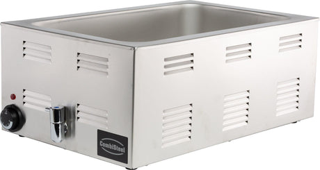 Bain-marie professionnel avec robinet de vidange - FRANCE CHR