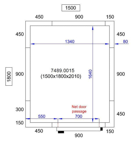 Chambre Froide CombiSteel Pro Line - FRANCE CHR