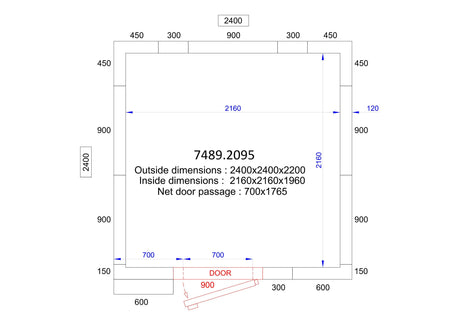 Chambre Froide CombiSteelPro Line - FRANCE CHR