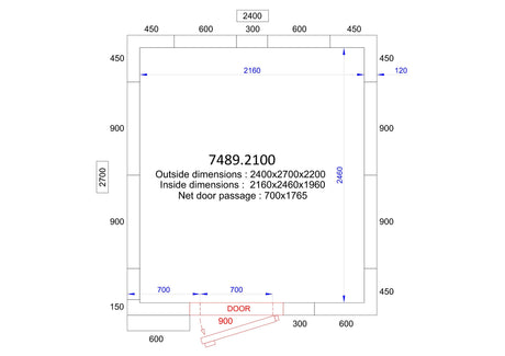 Chambre Froide CombiSteel Pro Line - FRANCE CHR