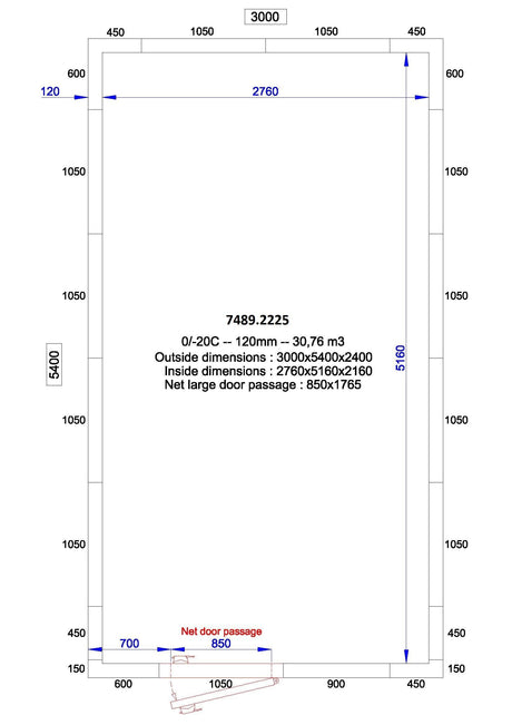 Chambre Froide CombiSteel Pro Line - FRANCE CHR