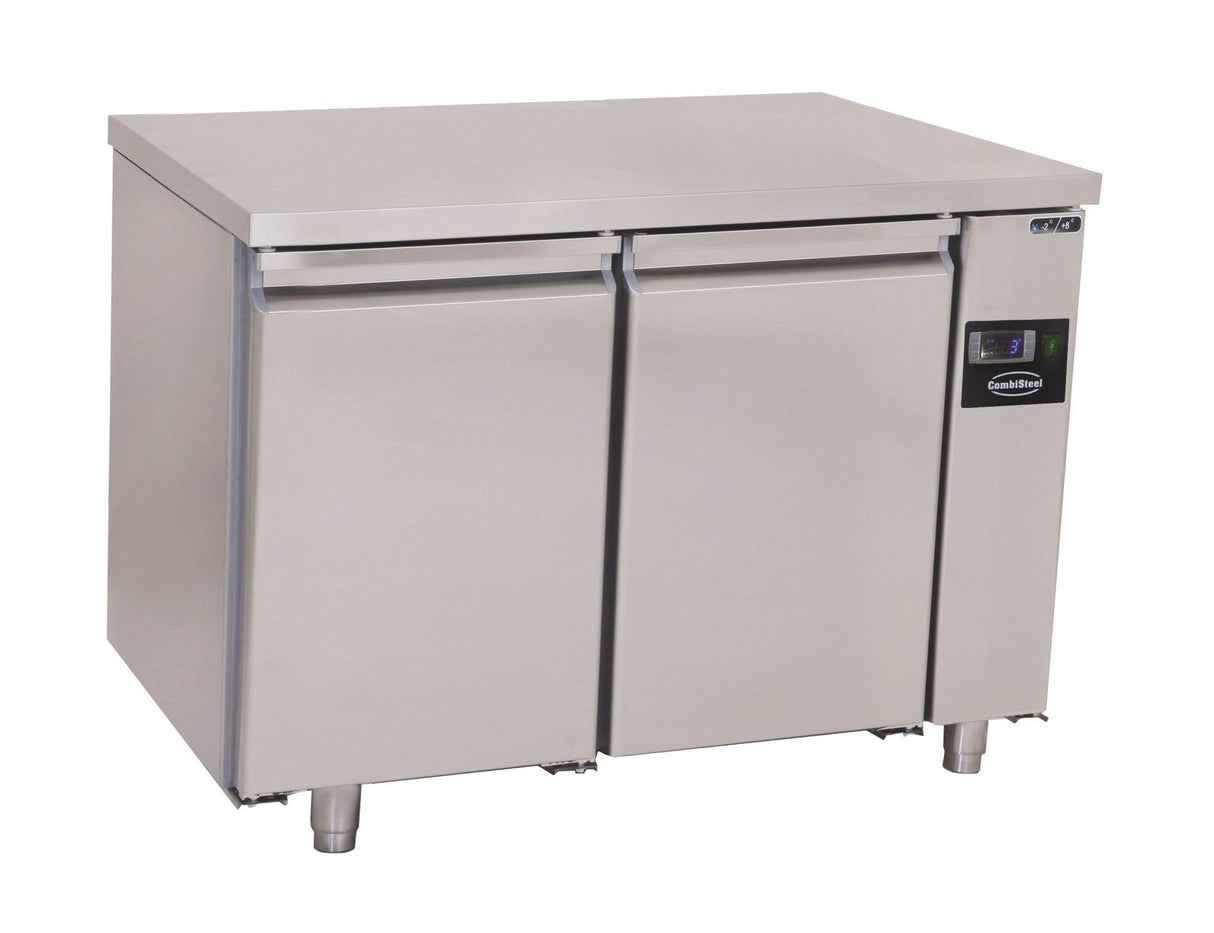 Table réfrigérée CombiSteelPro Line 2 portes en acier inoxydable Aisi 304 - FRANCE CHR