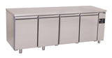 Table Réfrigérée ProLine 4 Portes en Acier Inoxydable - FRANCE CHR
