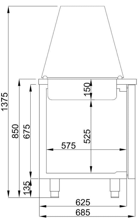 SALADETTE ProLine 2P 3x 1/1GN: L'espace de stockage idéal pour les professionnels de la restauration. - FRANCE CHR