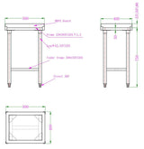 Bloc de découpage professionnel en polyéthylène 80mm - Robuste et durable. - FRANCE CHR