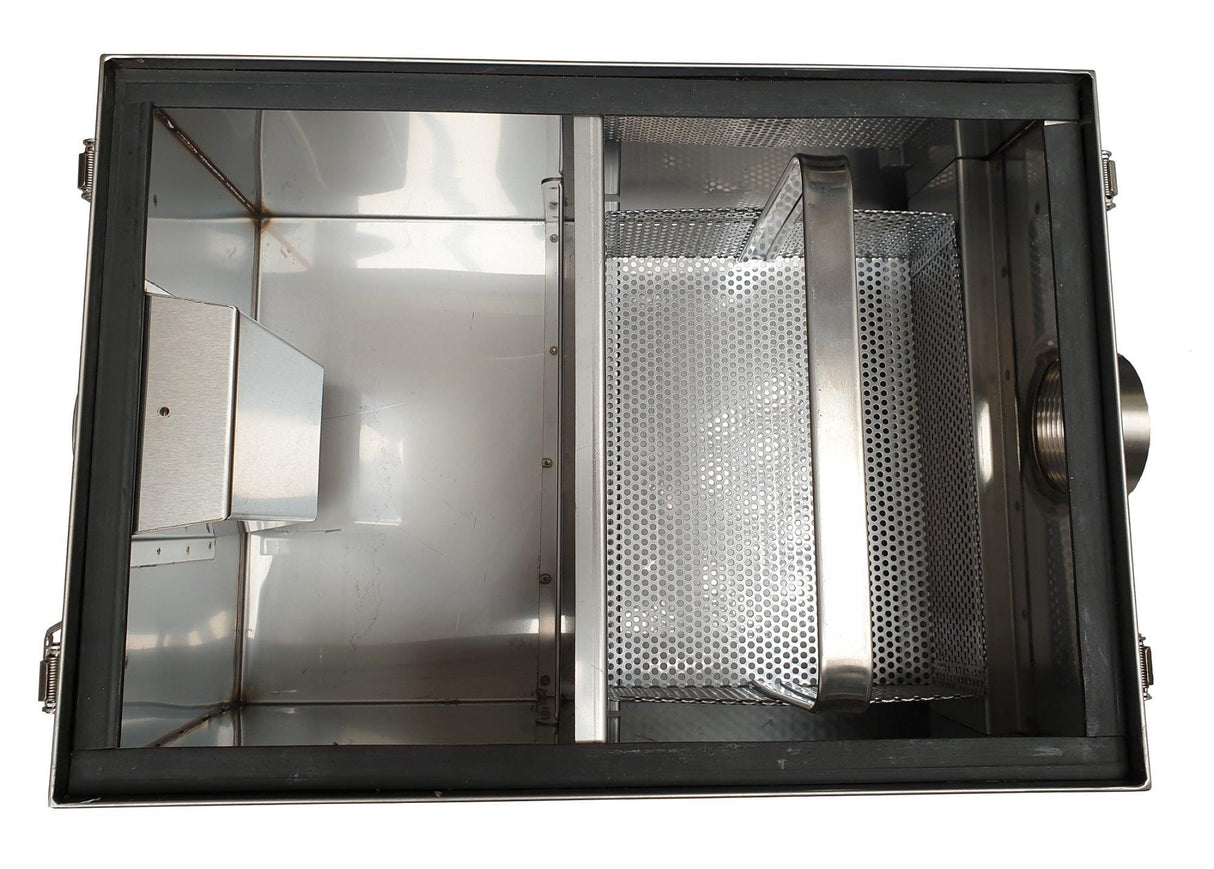 Séparateur de Graisse Inox 22L: Solution Efficace pour Canalisations Propres - FRANCE CHR