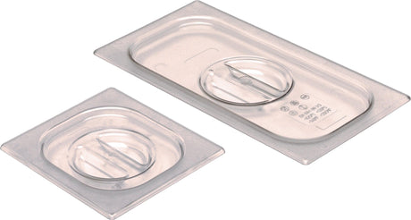 Couvercle GN en Polycarbonate 1/2GN - Protection fiable, qualité supérieure. - FRANCE CHR