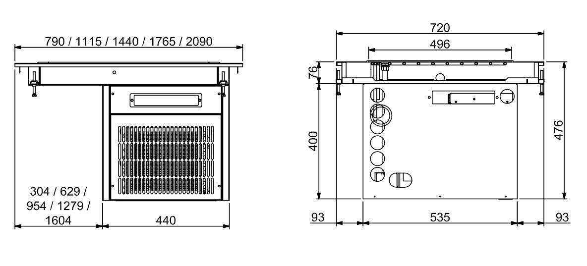 Plan Réfrigéré CombiSteel 4/1 - FRANCE CHR