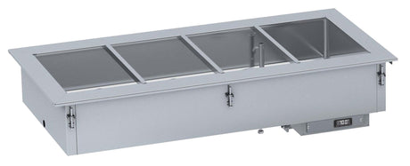 Drop-in Bain-Marie 4/1 - Remplissage d'eau manuel - FRANCE CHR