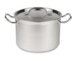 Casserole polyvalente en acier inoxydable avec couvercle ø24 6,3L - FRANCE CHR