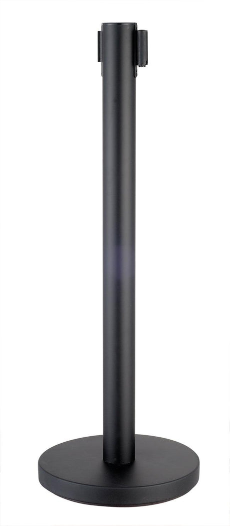 Ensemble de Poteaux de Guidage Barrière Élégance Noire - FRANCE CHR