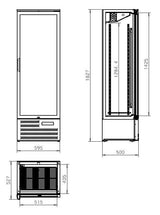 Réfrigérateur de bar élégant MVC-458 - FRANCE CHR