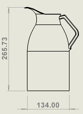 Thermos Isotherme Élégant 2.0L - FRANCE CHR