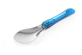 Spatule à glace avec manche en Tritan, HENDI, Bleu, (L)260mm