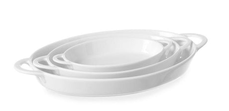 Plat à tapas ovale, HENDI, 0,35L, 262x140x(H)33mm