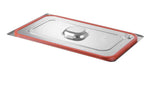 Couvercle pour bacs GN avec bord en silicone, HENDI, Profi Line, GN 1/3, 325x176mm