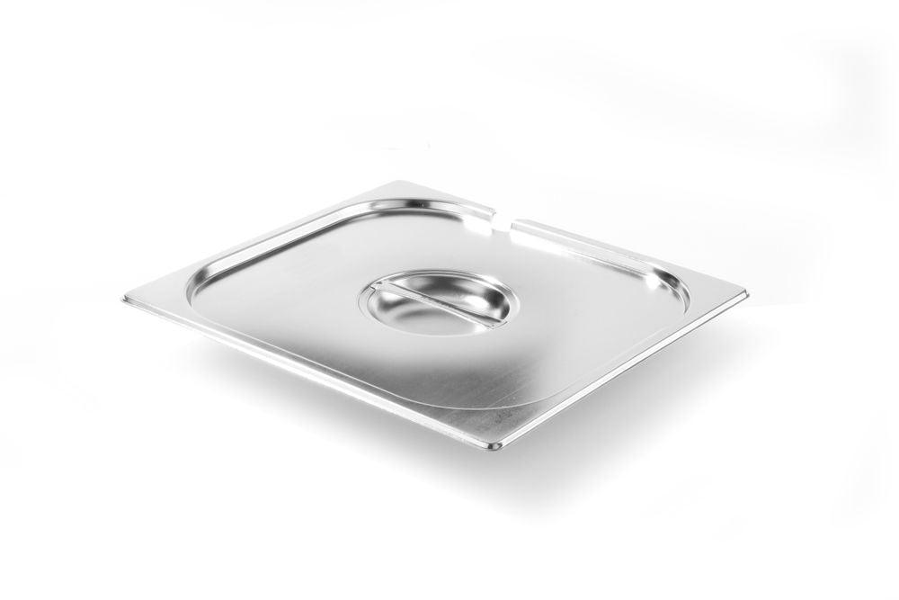 Couvercle Gastronorme avec encoche louche, HENDI, Kitchen Line, GN 2/3, 354x325mm