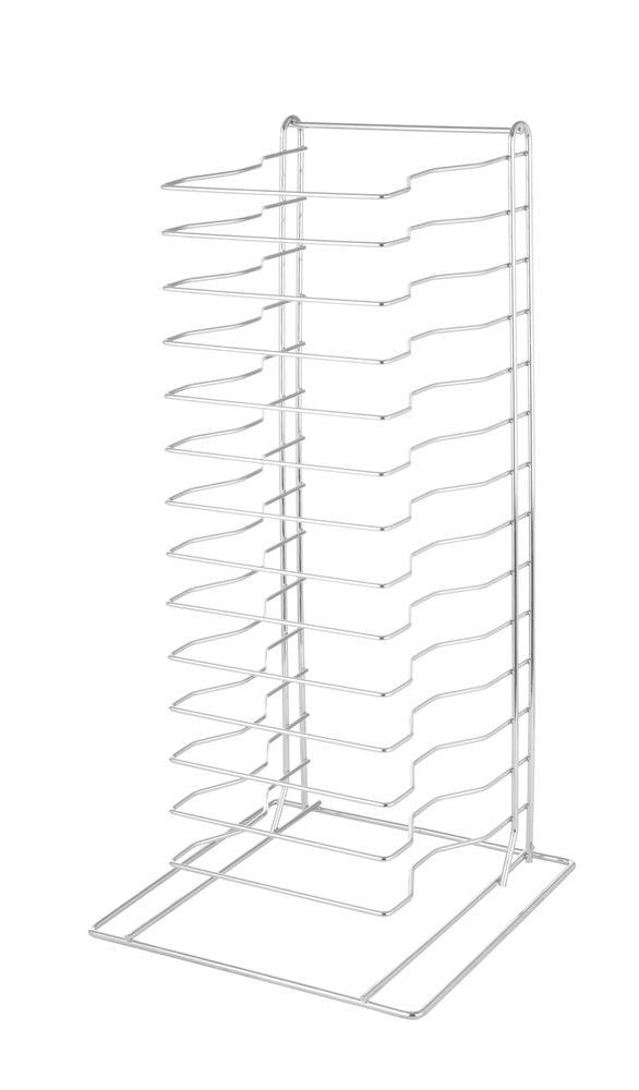 Etagère Pizza pour 14 plaques/moules, HENDI, 300x305x(H)680mm