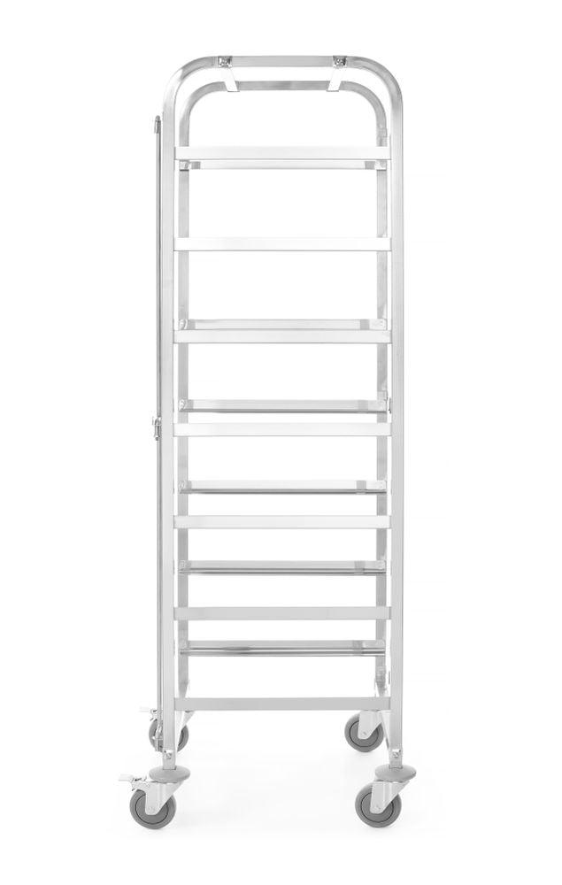 Chariot pour casiers de lavage - 7 x 500x500 mm, HENDI, 615x560x(H)1700mm