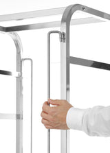 Chariot pour casiers de lavage - 7 x 500x500 mm, HENDI, 615x560x(H)1700mm