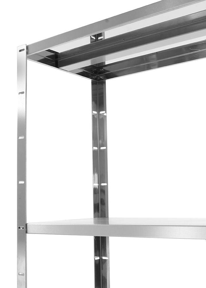 Racks de stockage avec 4 étagères, HENDI, Kitchen Line, 1000x400x(H)1800mm