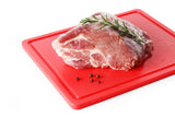 Planche à découper HACCP 600x400, HENDI, Rouge, 600x400x(H)18mm