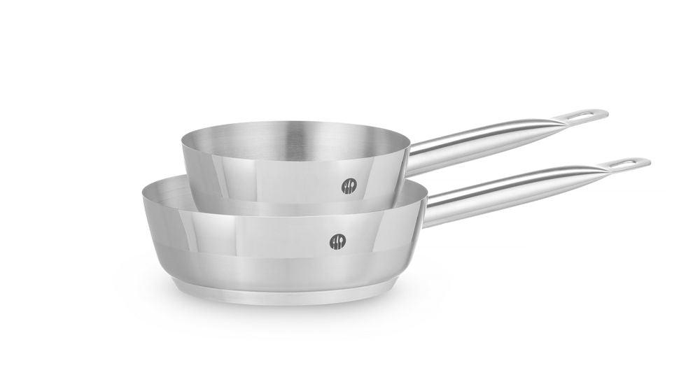 Sauteuse conique - sans couvercle, HENDI, Profi Line, 0,9L, ø160x(H)60mm