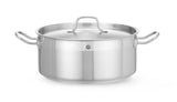 Faitout avec couvercle, HENDI, Profi Line, 7,5L, ø280x(H)120mm
