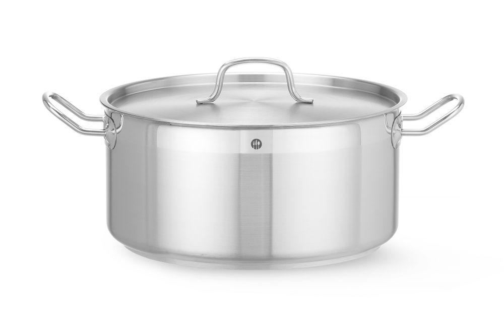 Faitout avec couvercle, HENDI, Profi Line, 12L, ø320x(H)150mm