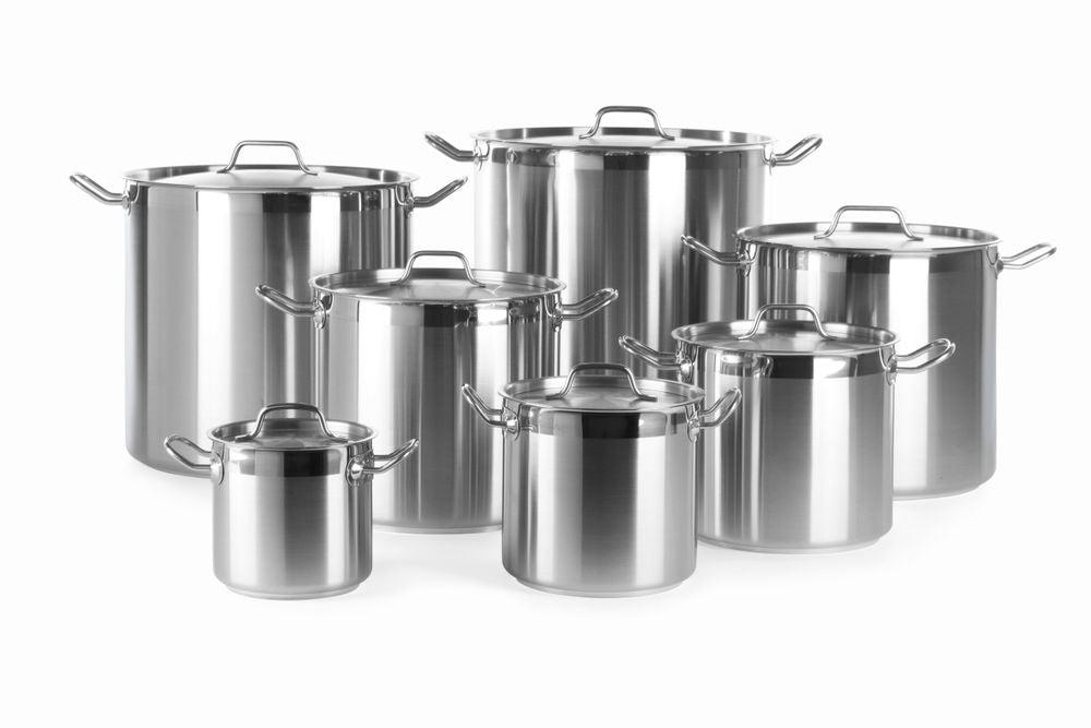 Marmite avec couvercle, HENDI, Profi Line, 3L, ø160x(H)150mm