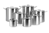 Marmite avec couvercle, HENDI, Profi Line, 37L, ø360x(H)360mm