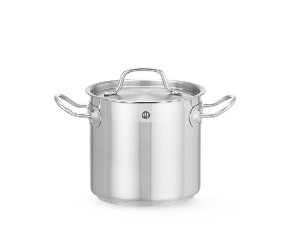 Marmite avec couvercle, HENDI, Profi Line, 50L, ø400x(H)400mm