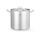 Marmite avec couvercle, HENDI, Profi Line, 16L, ø280x(H)260mm