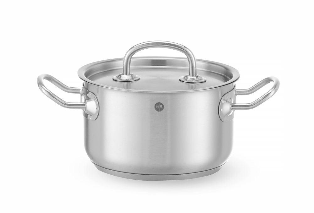 Braisière avec couvercle, HENDI, Kitchen Line, 6L, ø240x(H)135mm