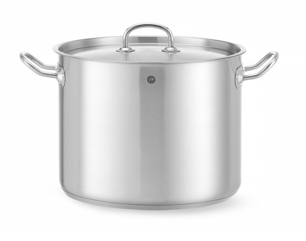 Marmite avec couvercle, HENDI, Kitchen Line, 13,5L, ø280x(H)220mm