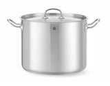 Marmite avec couvercle, HENDI, Kitchen Line, 13,5L, ø280x(H)220mm