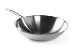 Wok 3-ply - sans couvercle, HENDI, ø360x(H)90mm