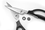Ciseaux de cuisine softgrip, HENDI, (L)225mm