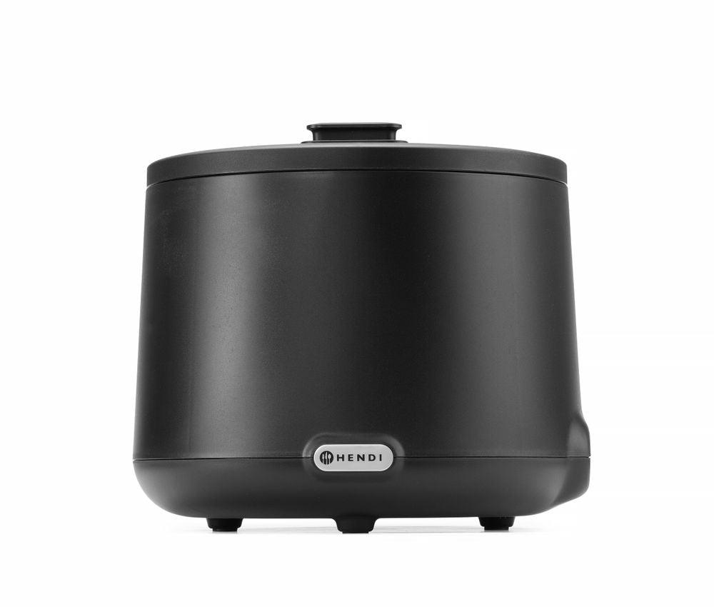Marmite à soupe UNIQ, HENDI, 8L, Noir, 220-240V/500W, ø366x(H)325mm