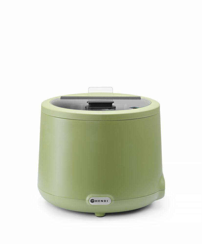 Marmite à soupe UNIQ, HENDI, 8L, Vert, 220-240V/500W, ø366x(H)325mm