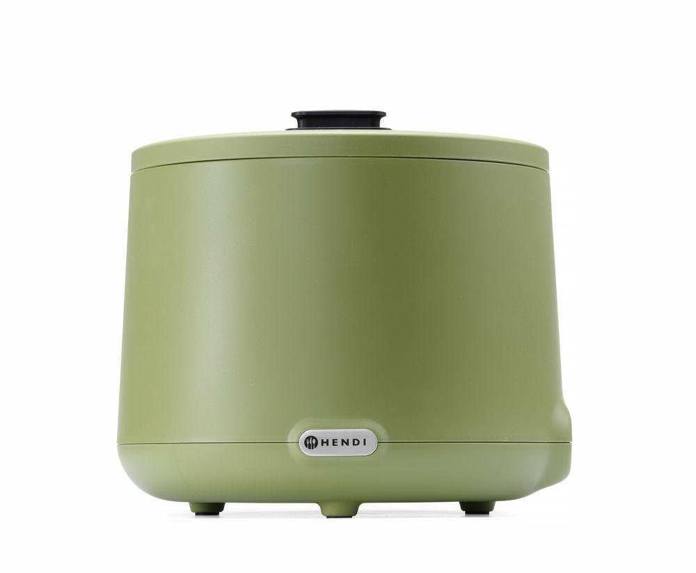 Marmite à soupe UNIQ, HENDI, 8L, Vert, 220-240V/500W, ø366x(H)325mm