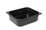 Bac gastronorme 1/2, HENDI, Profi Line, GN 1/2, 12,5L, Noir, 325x265x(H)200mm